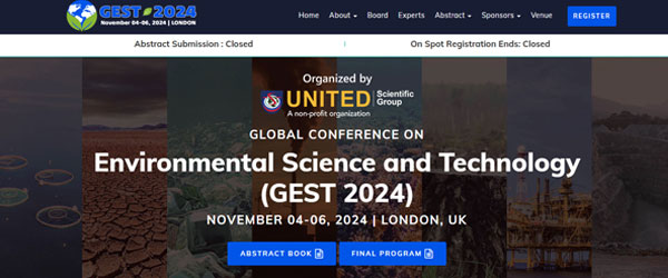 Environmental Science and Technology GEST 2024